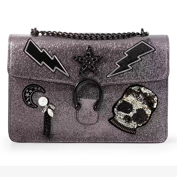 Steve Madden Balley Pewter shoulder bag. - Picture 1 of 11